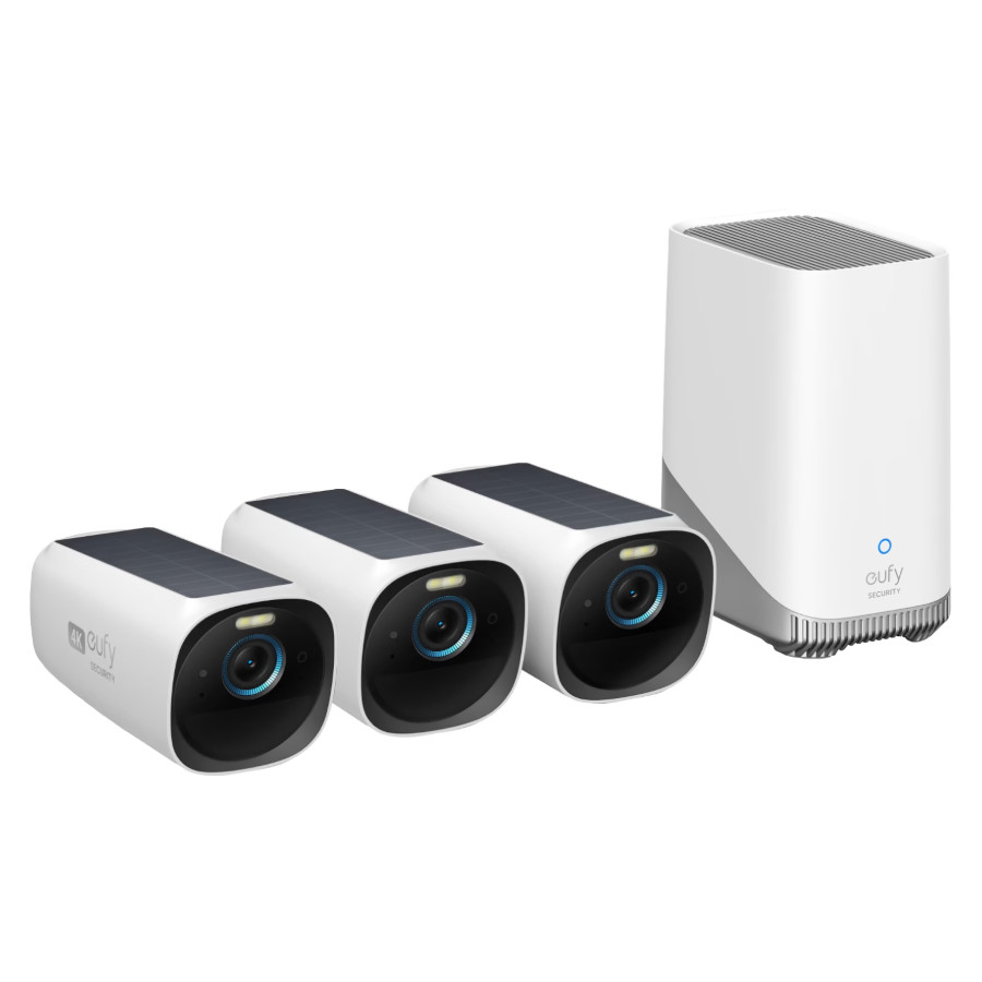 Eufycam 3 S330 Trio-Pack incl. Homebase 3