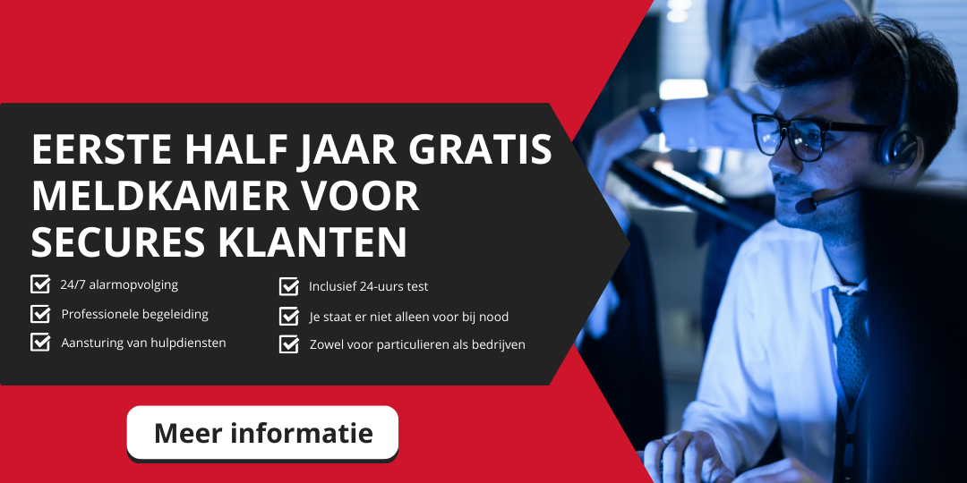 6 maanden gratis meldkamer